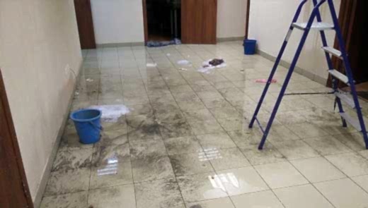 Уборка после затопления